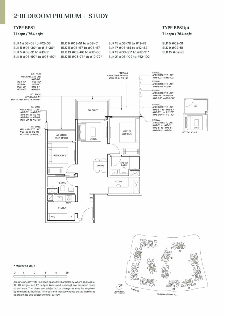 ParktownResidence-2BedroomPremiumStudyBPS1