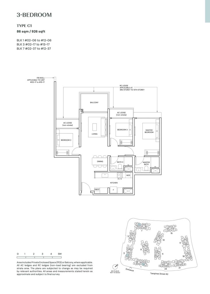 ParktownResidence-3BedroomC1