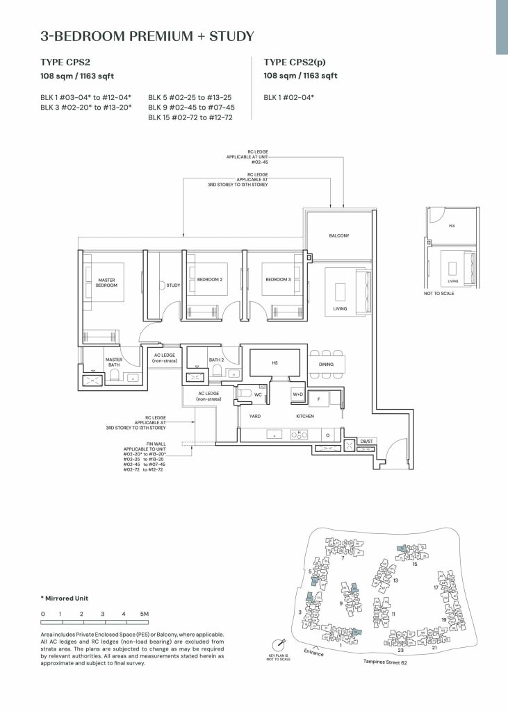 ParktownResidence-3BedroomPremiumStudyCPS2