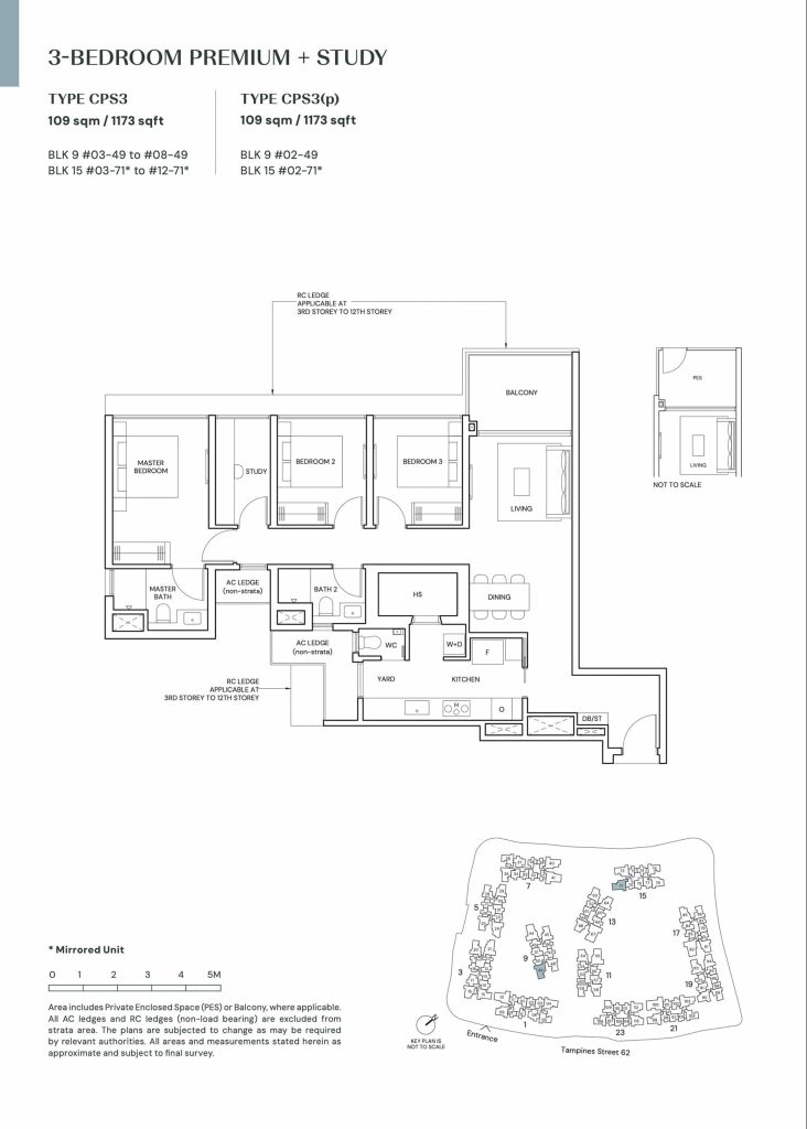 ParktownResidence-3BedroomPremiumStudyCPS3