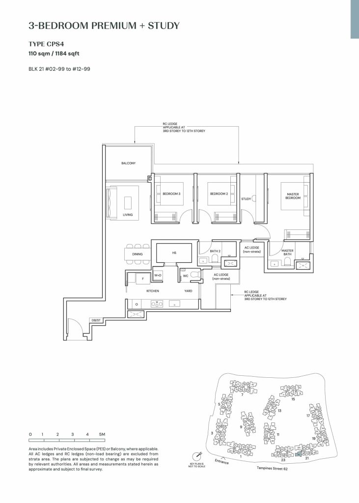 ParktownResidence-3BedroomPremiumStudyCPS4