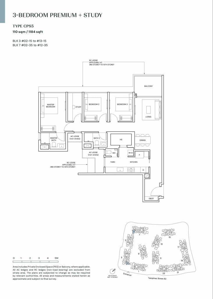 ParktownResidence-3BedroomPremiumStudyCPS5